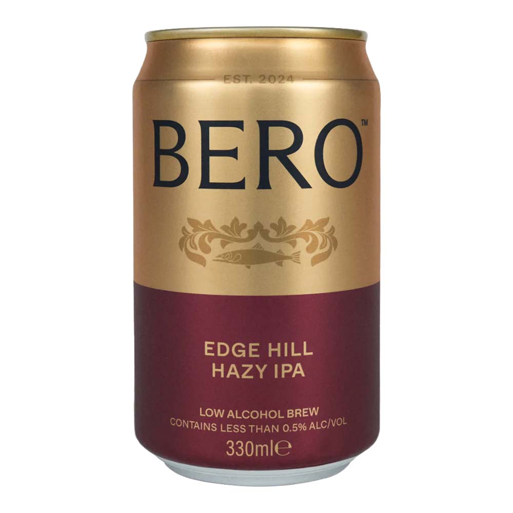 BERO Edge Hill Hazy IPA Beer 24x 330ml Cans