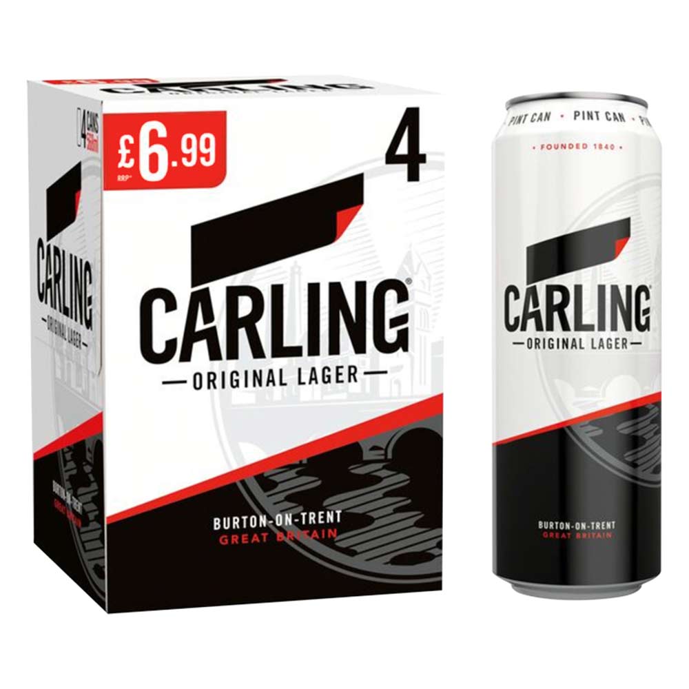 Carling Original Lager 24x 568ml Pint Cans