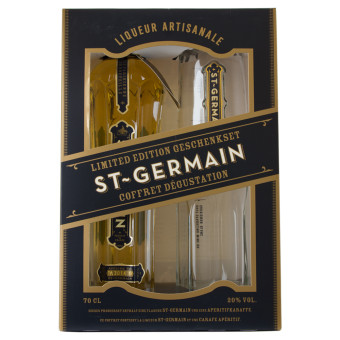 St Germain Elderflower Liqueur 70cl Carafe Gift Pack