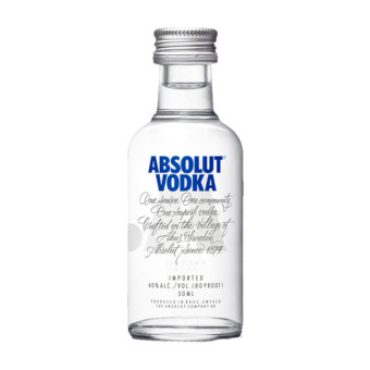 Absolut Blue Vodka 5cl Miniature