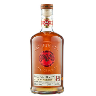 Bacardi Reserva 8 yo Anjeo Aged Dark Rum 70cl