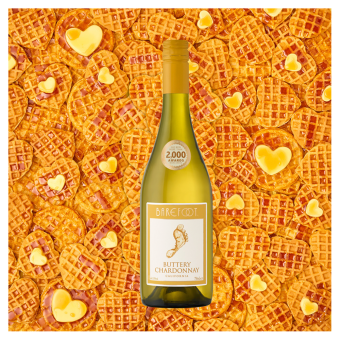 Barefoot Buttery Chardonnay White Wine 75cl