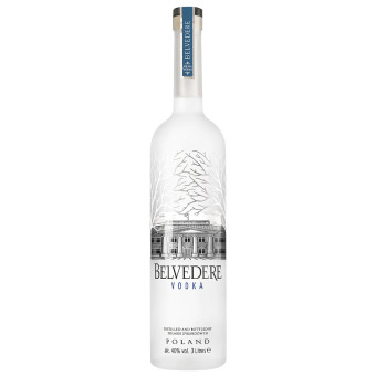 Belvedere - Polish Plain Rye Vodka - 3 Ltr Jeroboam Light Up Edition - 40% ABV