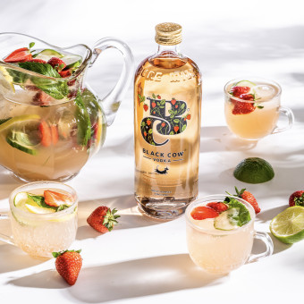 Black Cow Strawberry Vodka 70cl