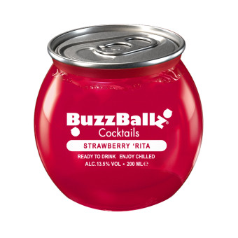 BuzzBallz Cocktails Strawberry 'Rita 200ml