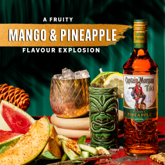 Captain Morgan Tiki Pineapple and Mango 70cl