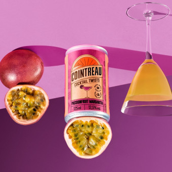 Cointreau Passion Fruit Margarita 125ml Can
