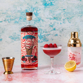Custom Spirit Co. Raspberry Ripple Spiced Rum 70cl