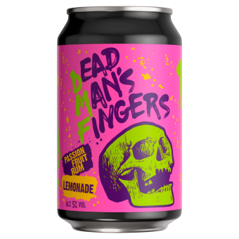 Dead Man's Fingers Passion Fruit Rum with Lemonade 330m