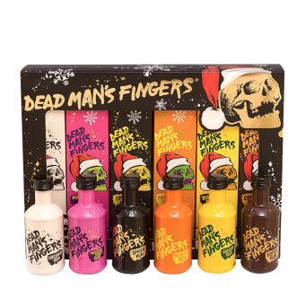 Dead Man's Fingers Rum Cracker Selection Set 6x 5cl