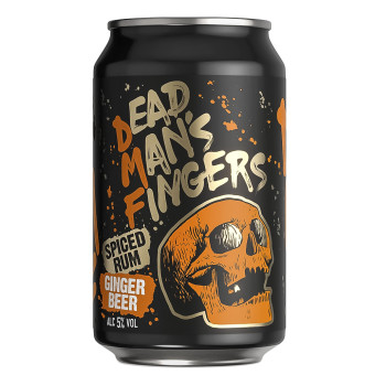 Dead Man's Fingers Spiced Rum with Ginger Beer 330ml Can