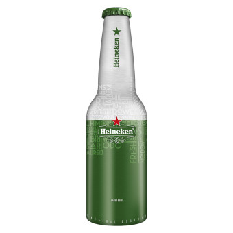 Heineken Premium Lager 24x 330ml Aluminum Bottles