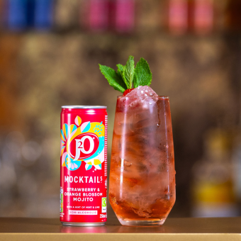 J2O Mocktails Strawberry & Orange Blossom Mojito 12x 250ml
