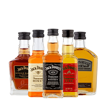 Jack Daniel's Extended Family Taster Pack 5x5cl