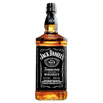 Jack Daniels Old No 7 Tennessee Whiskey 3 Litre Jeroboam