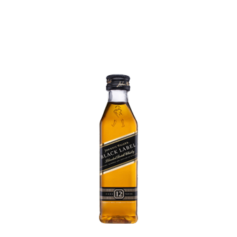 Johnnie Walker Black Label 12 Year Whisky 5cl Miniature