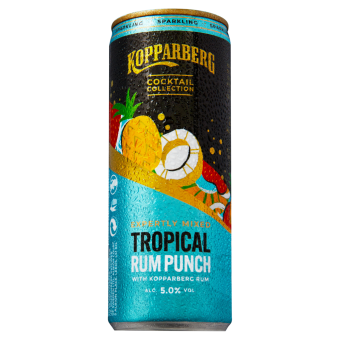 Kopparberg Cocktail Collection Sparkling Tropical Rum Punch 200ml