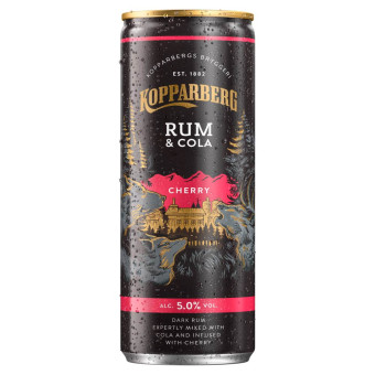 Kopparberg Cherry Rum and Cola Premix 250ml