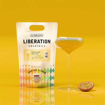 Liberation Cocktails Pornstar Martini 1.5Ltr Pouch