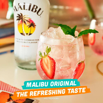 Malibu Rum Liqueur 1Ltr