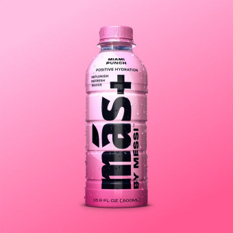Mas+ by Messi Miami Punch Drink 500ml