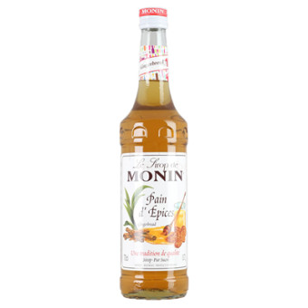 Monin Spiced Gingerbread Pain d'Epices French Flavour Syrop Syrup 70c
