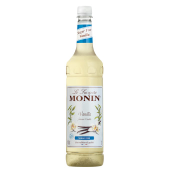 Monin Vanilla Sugar Free French Flavour Syrop Syrup 1 Ltr