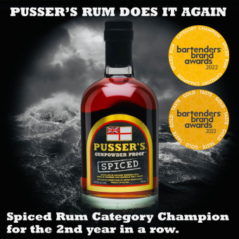 Pussers Gunpowder Spiced Rum 70cl