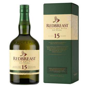 Redbreast 15 Year Irish Whiskey 70cl