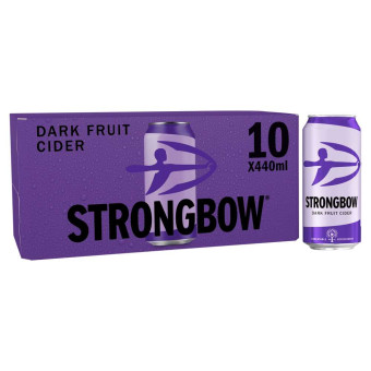 Strongbow Dark Fruit Cider 10x 440ml
