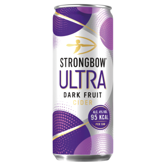Strongbow Ultra Dark Fruit Cider 12x 330ml