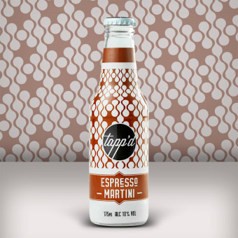 Tapp'd Espresso Martini Cocktail 175ml