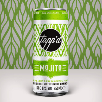 Tapp'd Mojito Cocktail 250ml Can
