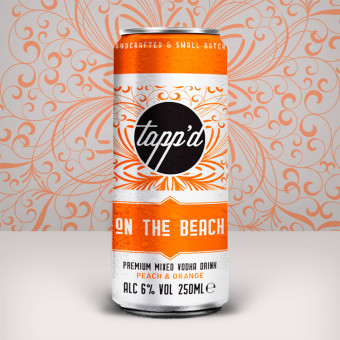 Tapp'd On The Beach Cocktail 250ml Can