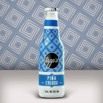 Tapp'd Pina Colada Cocktail 175ml