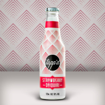 Tapp'd Strawberry Daiquiri Cocktail 175ml