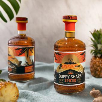 The Duppy Share Spiced Caribbean Rum 70cl