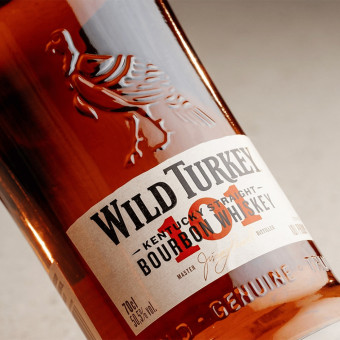 Wild Turkey 101 Proof Kentucky Straight Bourbon Whiskey 70cl 50.5%