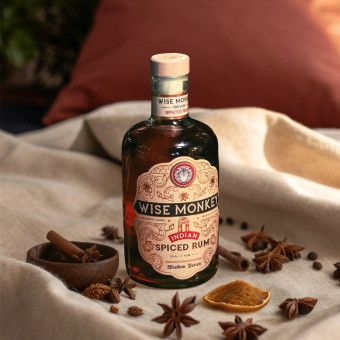 Wise Monkey Spiced Rum 70cl