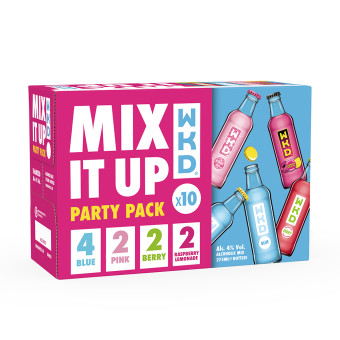 WKD Mixed Pack 10x 275ml