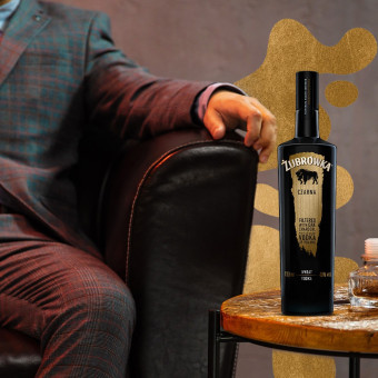 Zubrowka Czarna Vodka 70cl
