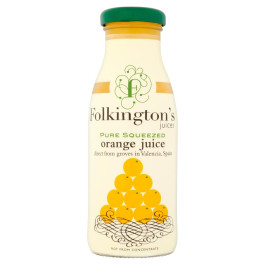 Folkington's Orange Juice 12x 250ml 