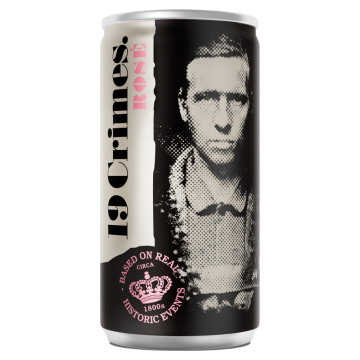 19 Crimes Rose Wine 187ml Can