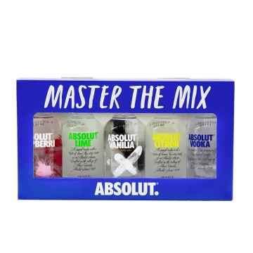 Absolut Vodka Originals 5x 5cl Miniature Set | Damaged