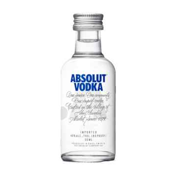 Absolut Blue Vodka 5cl Miniature