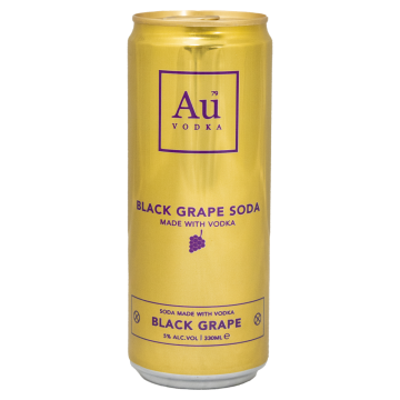 Au Vodka Black Grape Premix 330ml