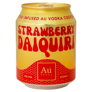 Au Vodka Strawberry Daiquiri Cocktail 200ml