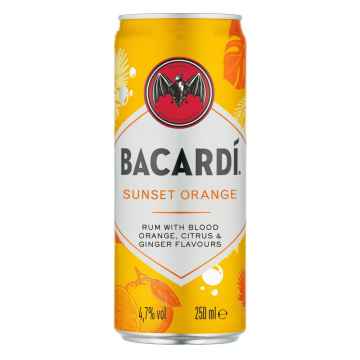 Bacardi Sunset Orange Premix 250ml