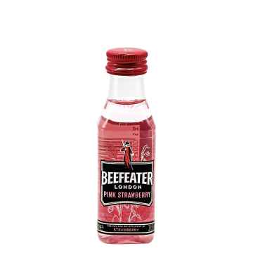 Beefeater Strawberry Pink Gin 5cl Miniature