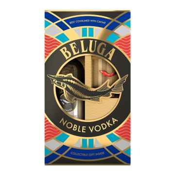 Beluga Noble Vodka 70cl Gift Set